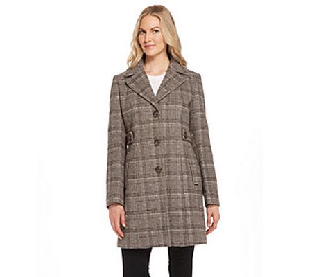 Gallery Wool Blend Walker Coat