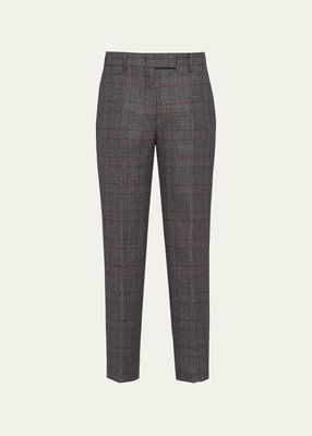 Galles Wool Slim-Fit Trousers