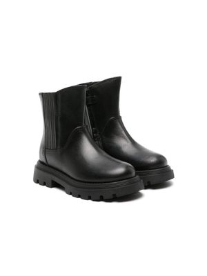 Gallucci Kids leather ankle boots - Black
