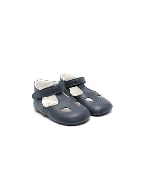 Gallucci Kids leather pre-walkers - Blue