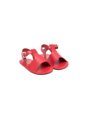 Gallucci Kids open-toe leather sandals - Red