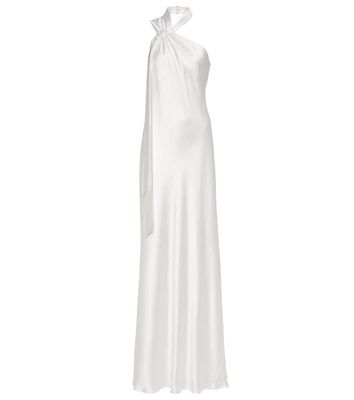 Galvan Bridal Ushuaia silk satin gown