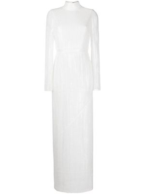 Galvan London Iona open-back bridal dress - White