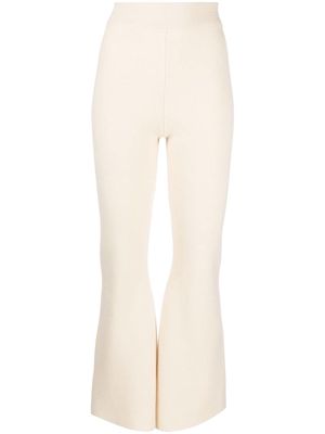 Galvan London Maia cashmere trousers - Neutrals