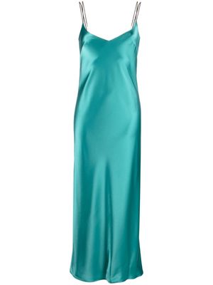 Galvan London open-back midi dress - Green