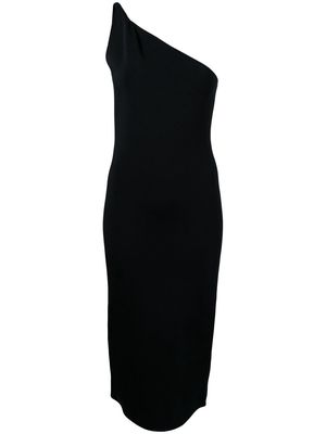 Galvan one-shoulder dress - Black