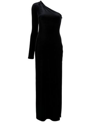 Galvan one-shoulder pencil dress - Black