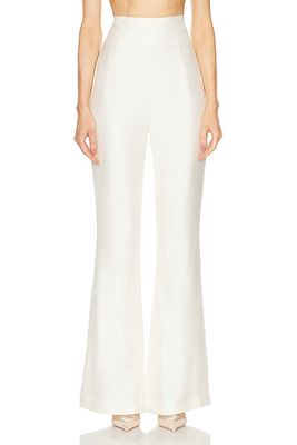 GALVAN Sorrento Trouser in Cream