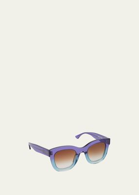 Gambly 1083 Rectangle Acetate Sunglasses