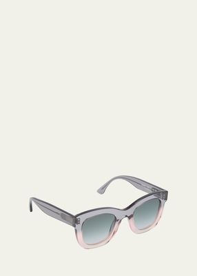 Gambly 1084 Rectangle Acetate Sunglasses