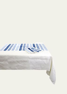 Gammacolor Blues Linen Tablecloth