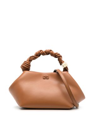 GANNI Bou tote bag - Brown