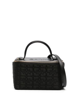 GANNI Butterfly quilted tote bag - Black
