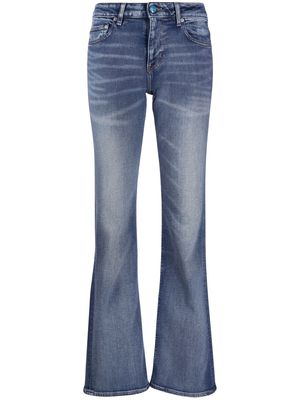 GANNI Iry flared jeans - Blue