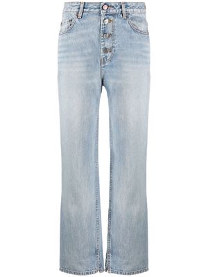 GANNI Lovy Core straight-leg jeans - Blue