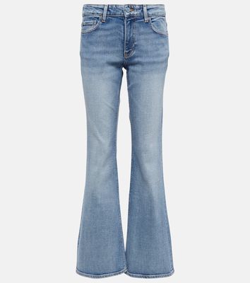 Ganni Mid-rise flared jeans