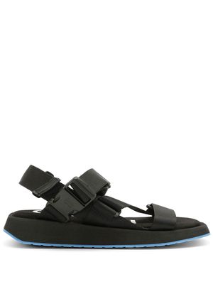 GANNI multi-strap sandals - Black