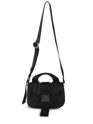 GANNI Recycled Tech satchel bag - Black