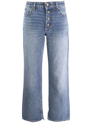 GANNI relaxed mid-rise jeans - Blue