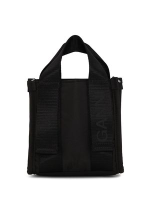 GANNI small Tech tote bag - Black