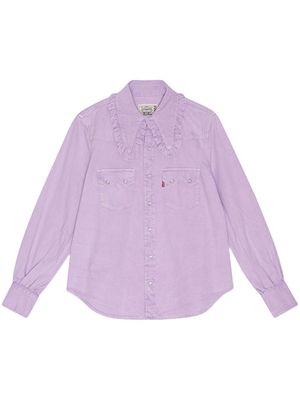 GANNI x Levi's Western blouse - Purple