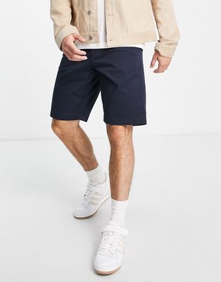 GANT relaxed fit cotton twill chino shorts in navy - NAVY