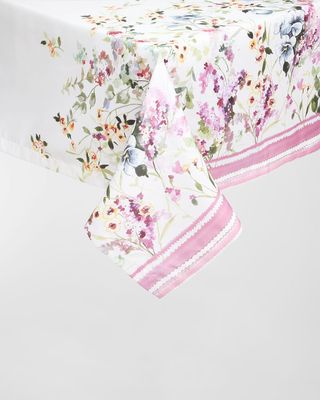 Gardenia Tablecloth, 70" Round