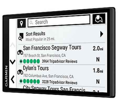 Garmin DriveSmart 66 GPS Navigator w/ Alexa & T raffic Alerts