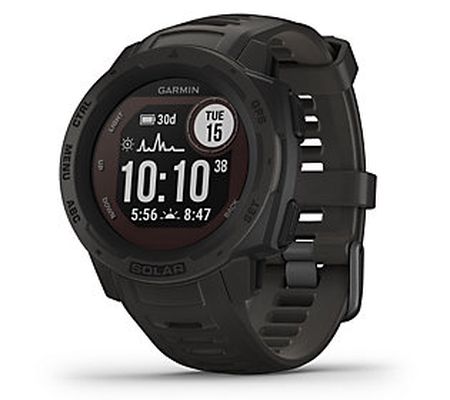 Garmin Instinct Solar GPS and Fitness Smartwatch