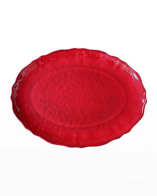 Garnet Oval Platter