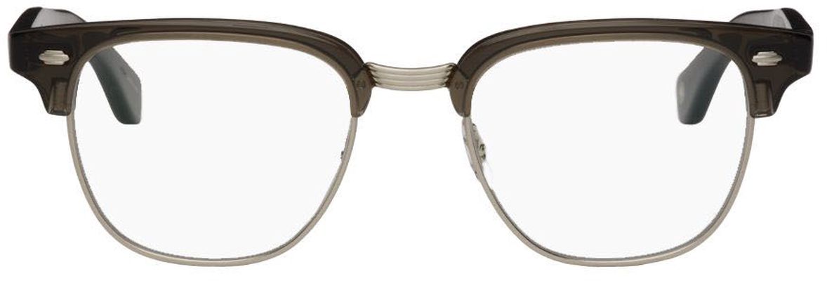 Garrett Leight Black Elkgrove Glasses
