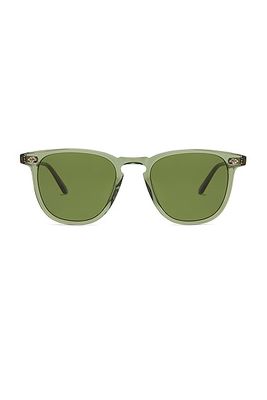 Garrett Leight Brooks Ii Sun Sunglasses in Green.