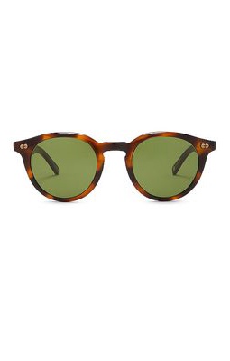 Garrett Leight Clune X Sunglasses in Brown.