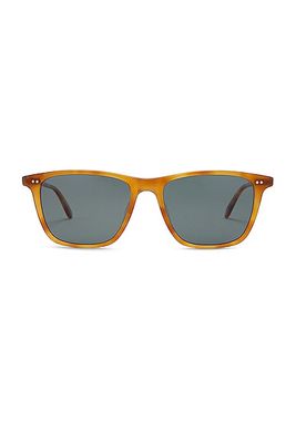 Garrett Leight Hayes Sun Sunglasses in Brown.