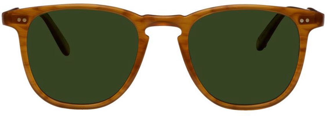 Garrett Leight Orange Brooks Sunglasses