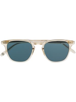 Garrett Leight square-frame sunglasses - Neutrals