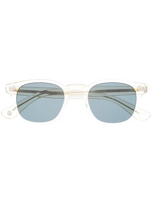 Garrett Leight transparent square-frame sunglasses - Neutrals
