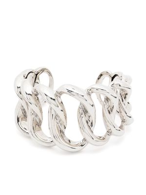Gas Bijoux Bronx chain-link cuff bracelet - Silver