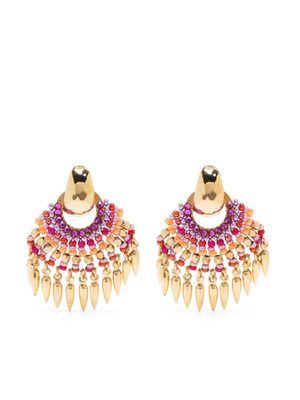 Gas Bijoux Cadaques bead-embellished earrings - Gold