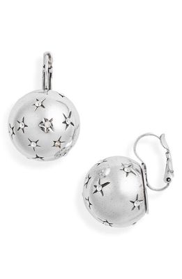 Gas Bijoux Comette Sphere Earrings in Silver