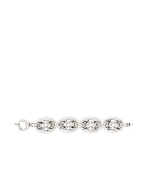 Gas Bijoux engraved-design chunky-chain bracelet - Silver