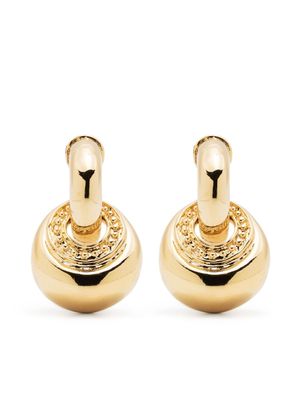 Gas Bijoux Minori hoop earrings - Gold