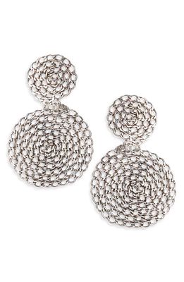 Gas Bijoux Onde Gourmette Earrings in Silver