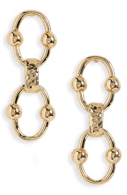 Gas Bijoux Rivage Double Drop Earrings in Gold