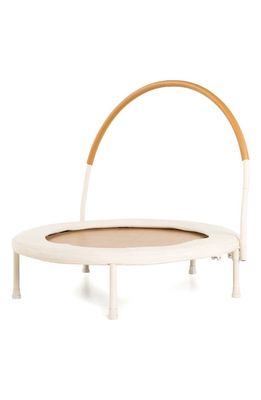 GATHRE Mini Trampoline in Ivory/Beige