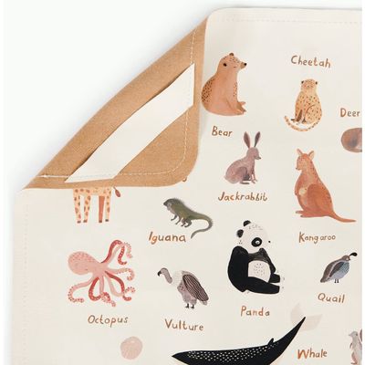 GATHRE Small Tapestry in Animal Alphabet 