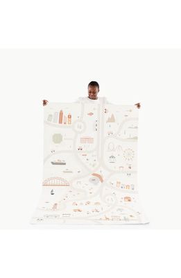 GATHRE Uptown Print Leather Play Mat