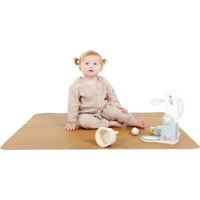 GATHRE Water Resistant Highchair Mat in Camel 