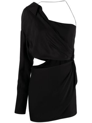 GAUGE81 Arica one-shoulder minidress - Black
