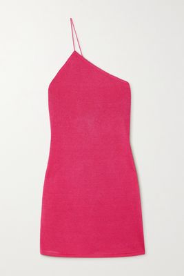 GAUGE81 - Beja One-shoulder Knitted Mini Dress - Pink